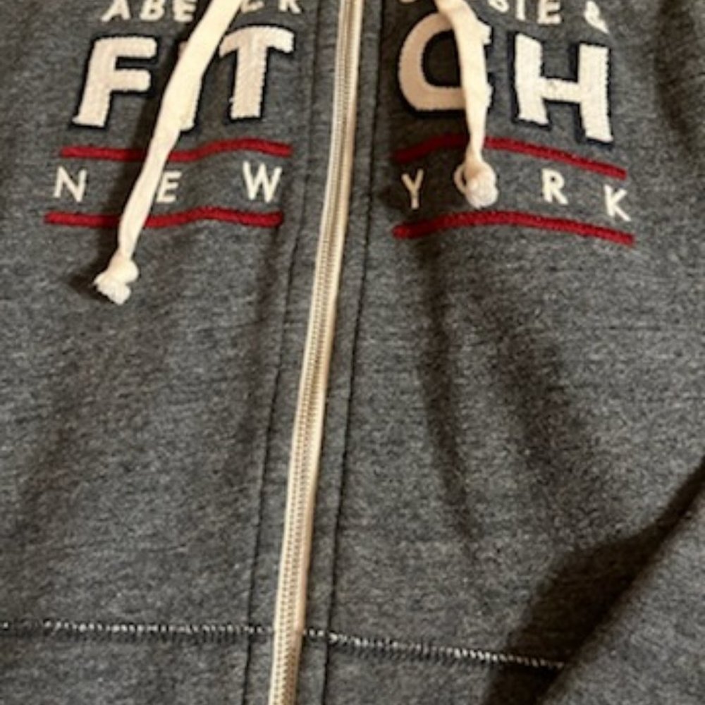 Abercrombie Men's Muscle fit Full Zip Hoodie -M - Picture 5 of 16